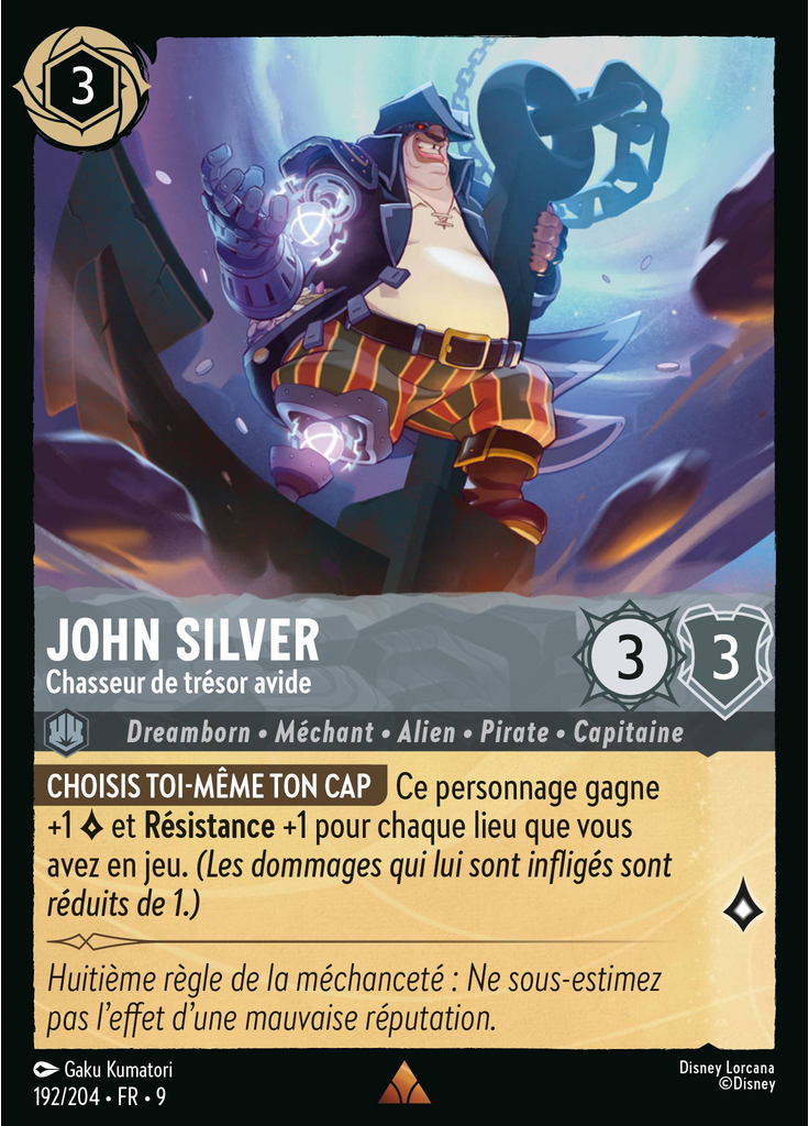 John Silver - Greedy Treasure Seeker (Foil)