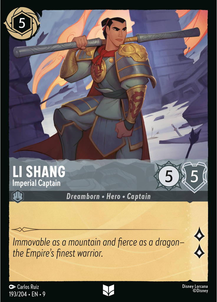Li Shang - Imperial Captain