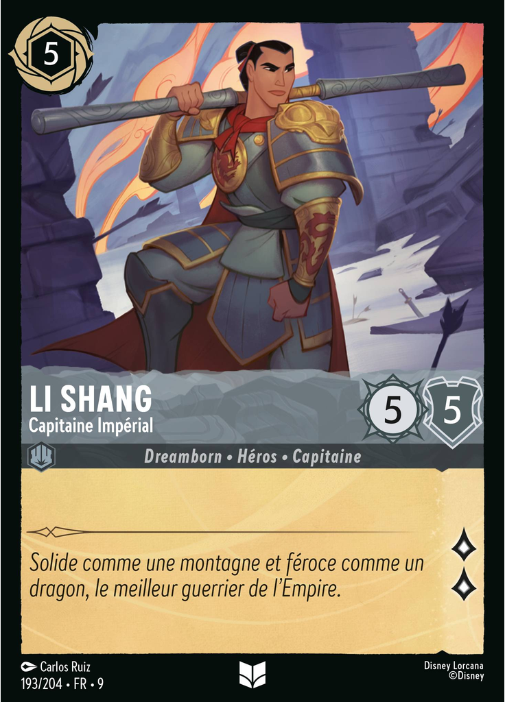 Li Shang - Imperial Captain