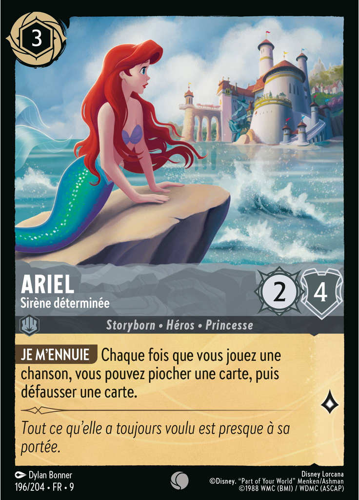 Ariel - Determined Mermaid (Foil)