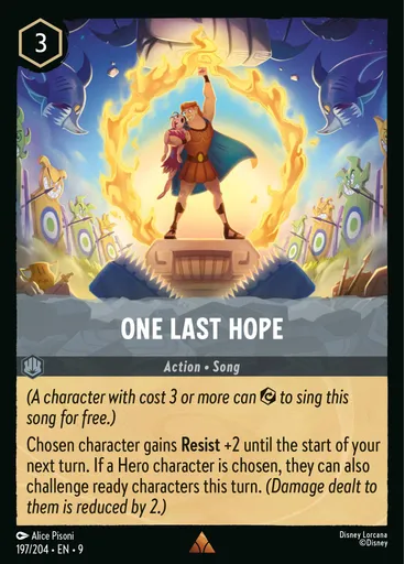 One Last Hope