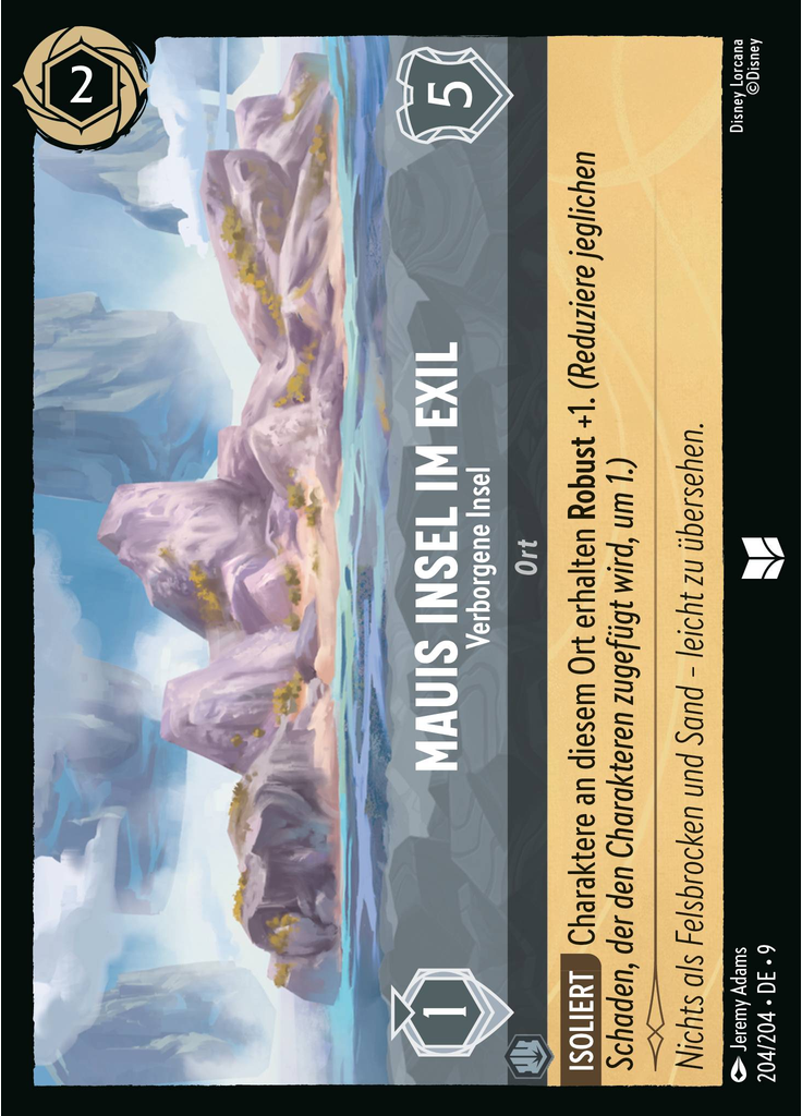 Maui's Place of Exile - Hidden Island (Foil)