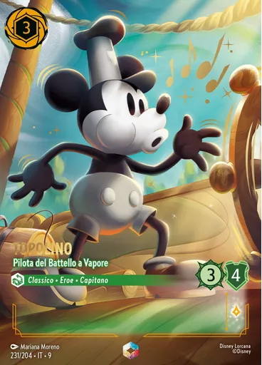 Mickey Mouse - Steamboat Pilot — Leggende