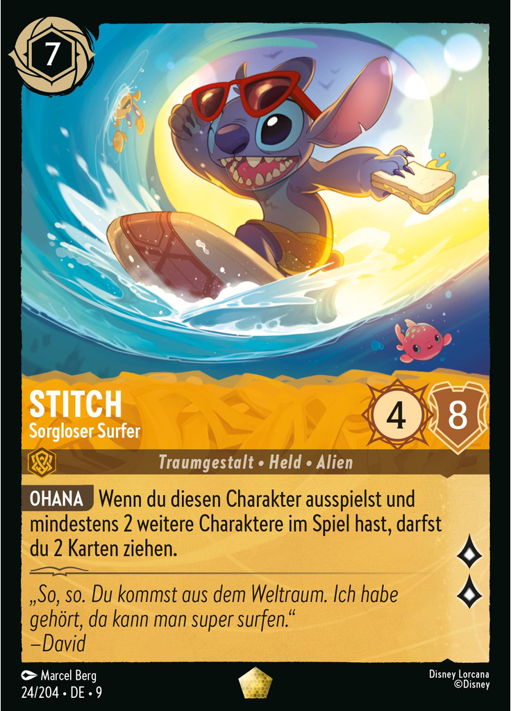 Stitch - Carefree Surfer