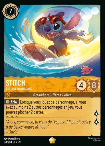 Stitch - Carefree Surfer