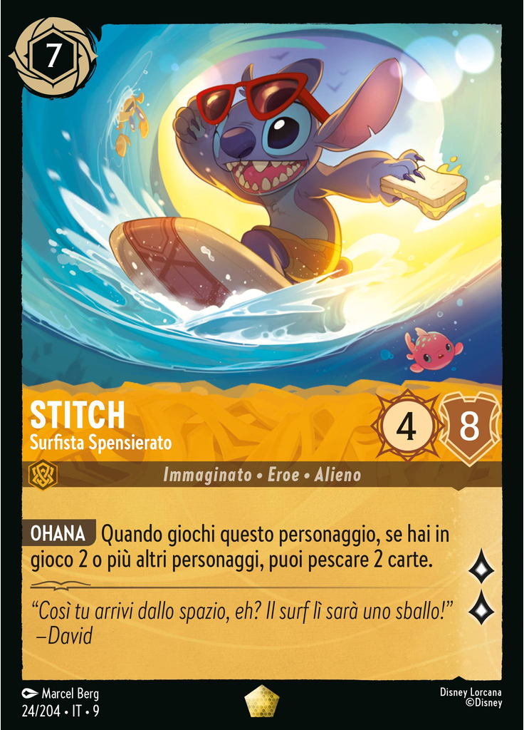 Stitch - Carefree Surfer