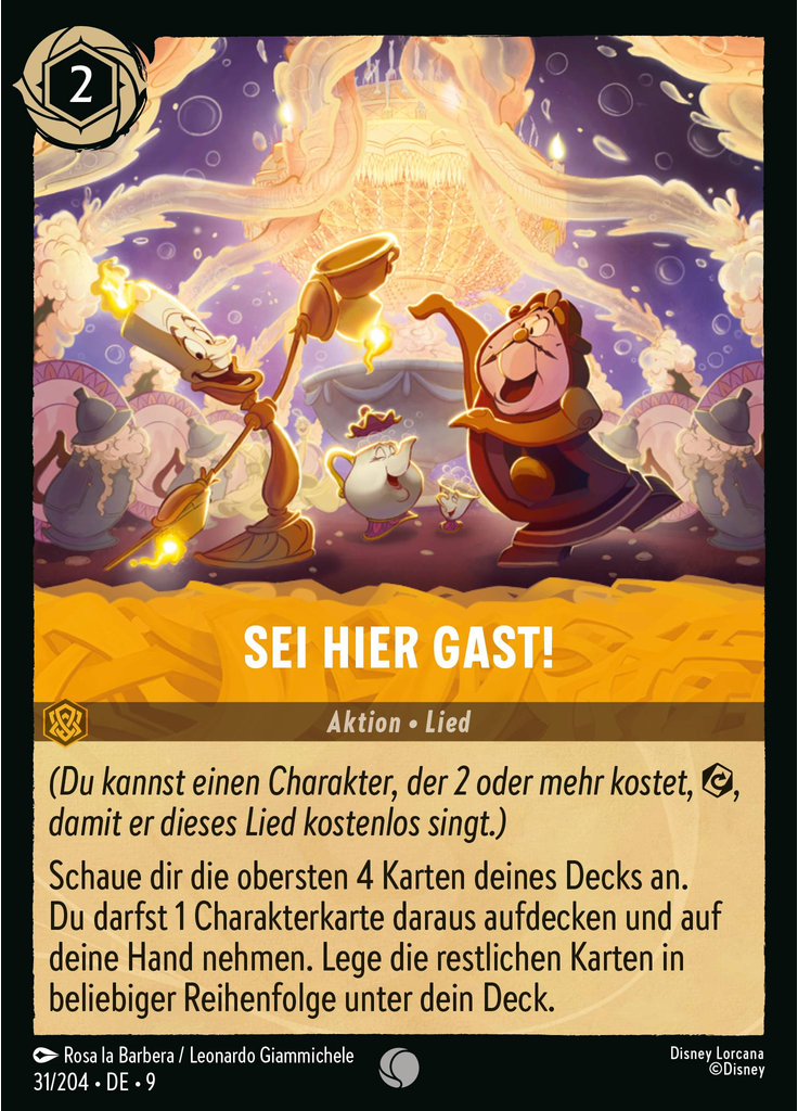 Be Our Guest (Foil)