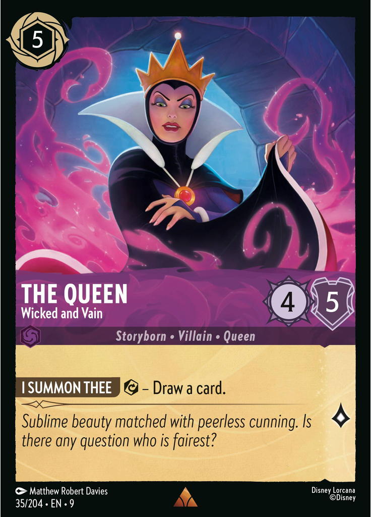 The Queen - Wicked and Vain (Foil)