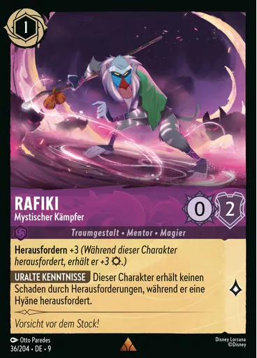 Rafiki - Mystical Fighter