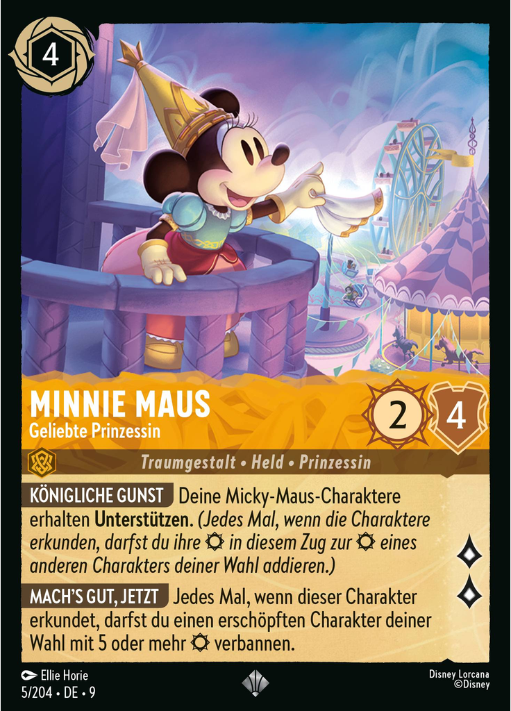 Minnie Mouse - Sweetheart Princess (Foil)