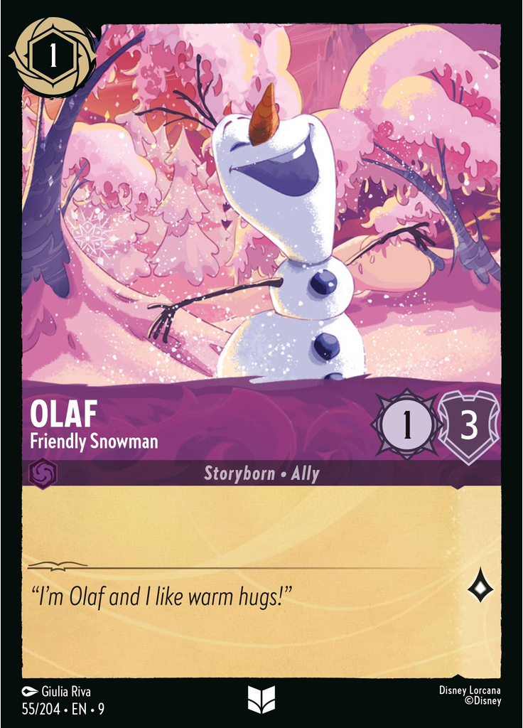 Olaf - Friendly Snowman (Foil)