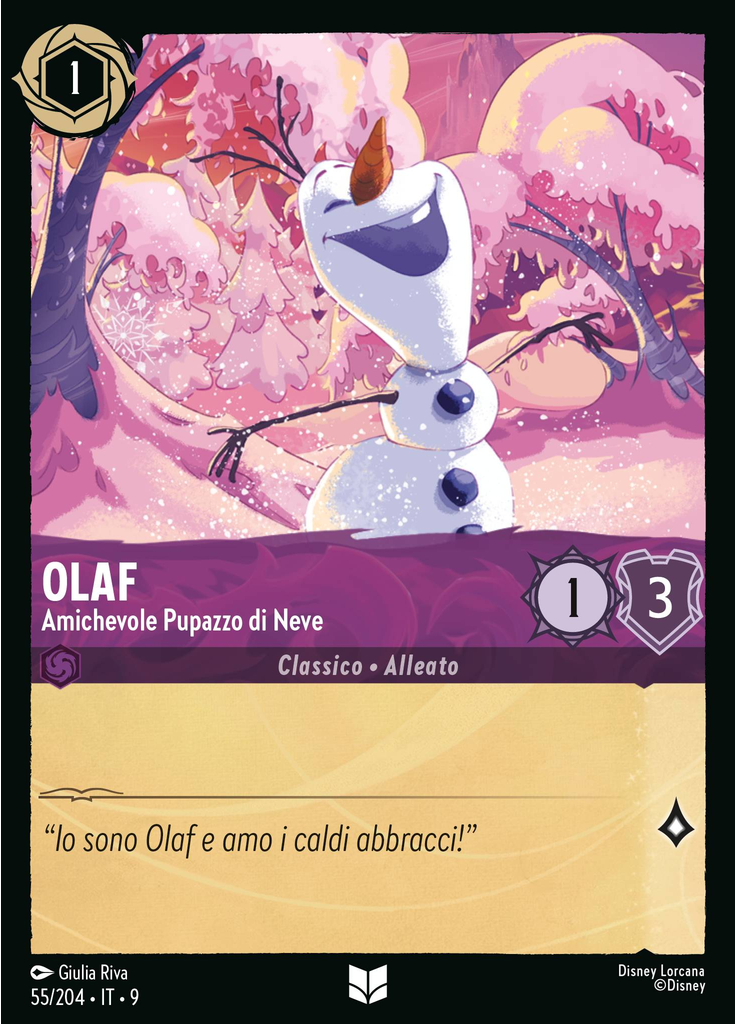 Olaf - Friendly Snowman (Foil)