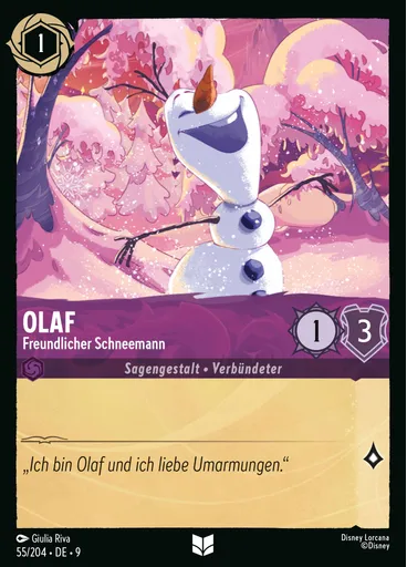 Olaf - Friendly Snowman