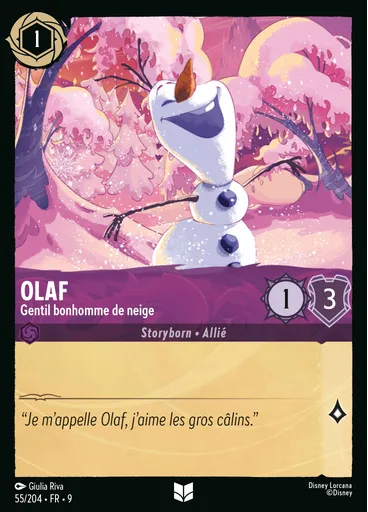 Olaf - Friendly Snowman