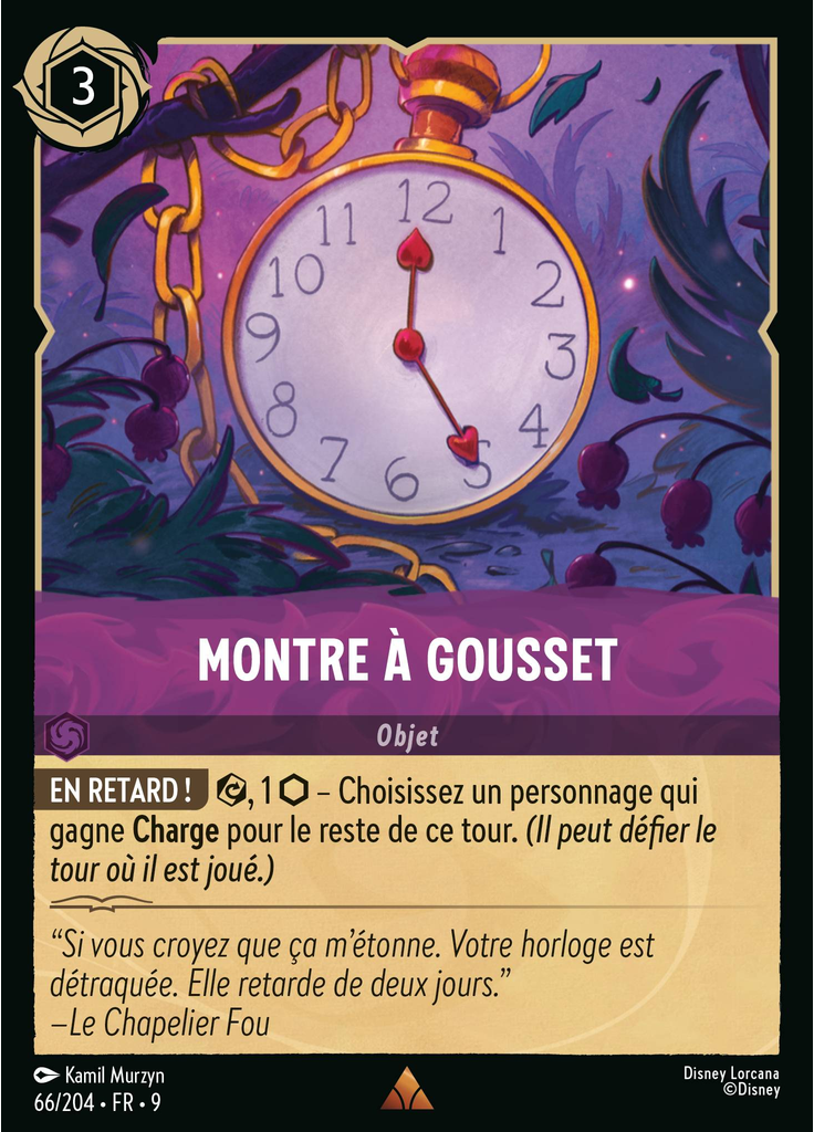 White Rabbit's Pocket Watch (Foil)