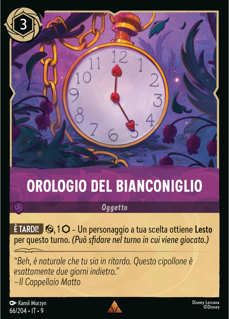 White Rabbit's Pocket Watch (Foil)
