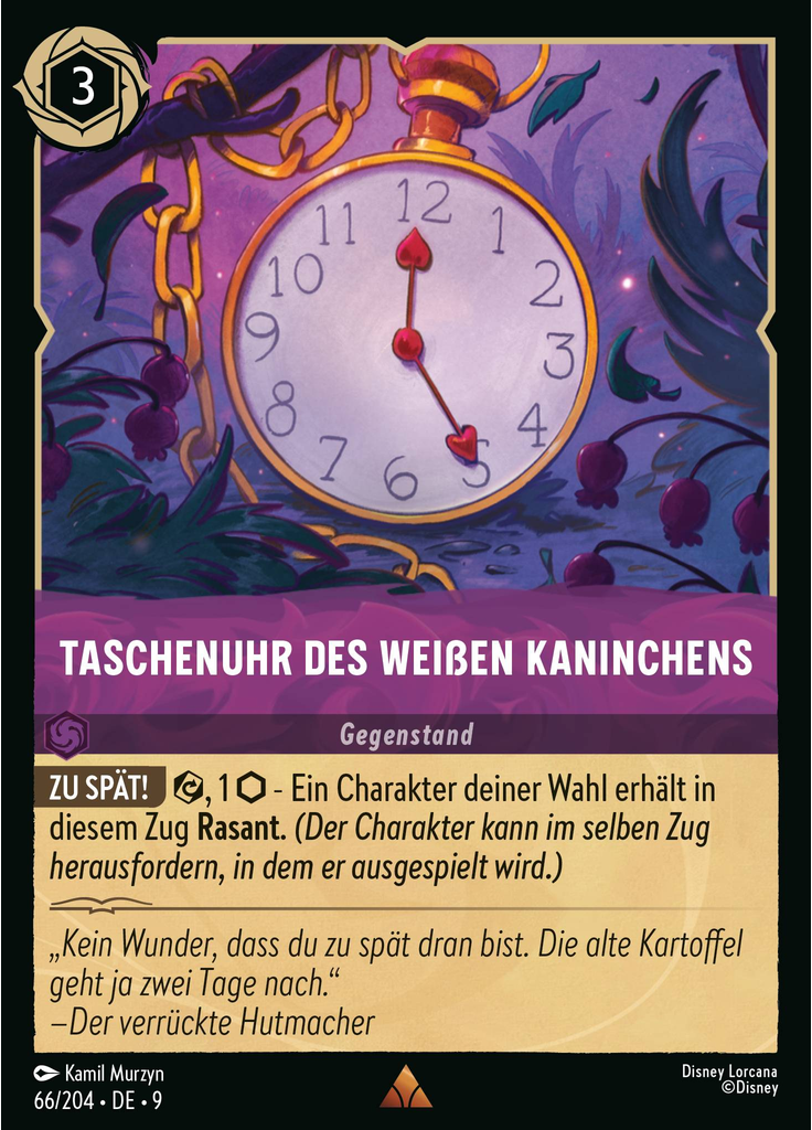 White Rabbit's Pocket Watch