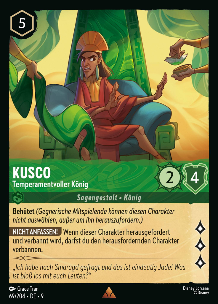 Kuzco - Temperamental Emperor (Foil)