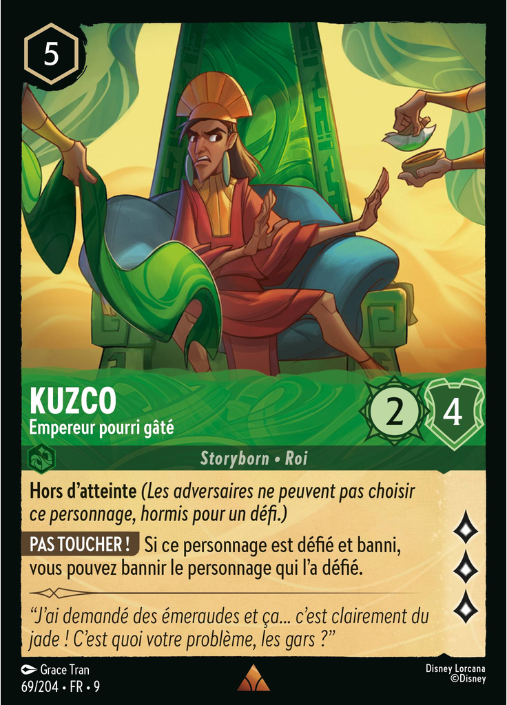 Kuzco - Temperamental Emperor (Foil)