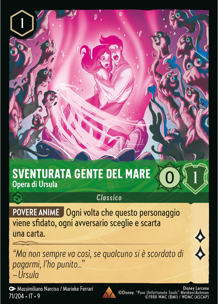 Cursed Merfolk - Ursula's Handiwork (Foil)