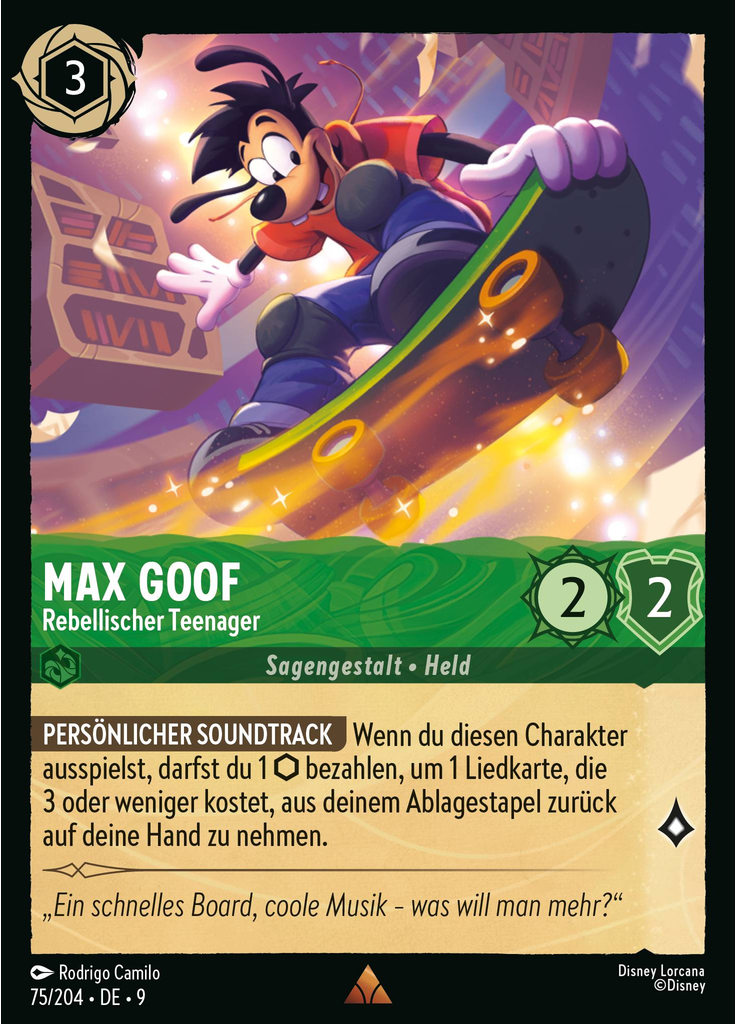 Max Goof - Rebellious Teen (Foil)