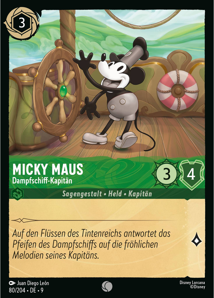 Mickey Mouse - Steamboat Pilot