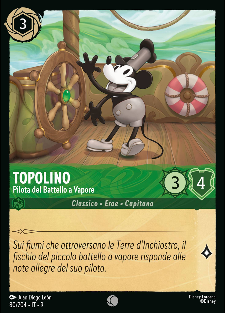 Mickey Mouse - Steamboat Pilot