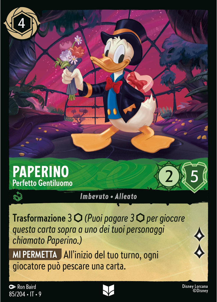 Donald Duck - Perfect Gentleman (Foil)