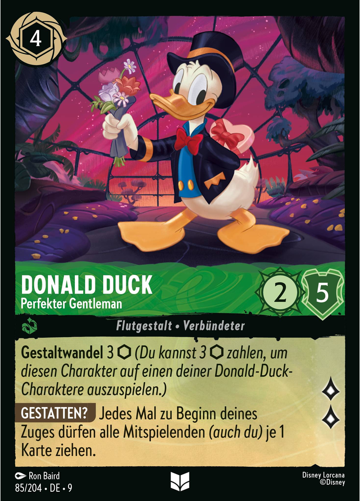 Donald Duck - Perfect Gentleman