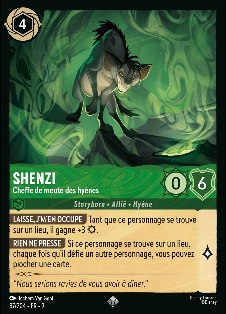 Shenzi - Hyena Pack Leader (Foil)