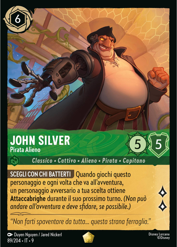John Silver - Alien Pirate