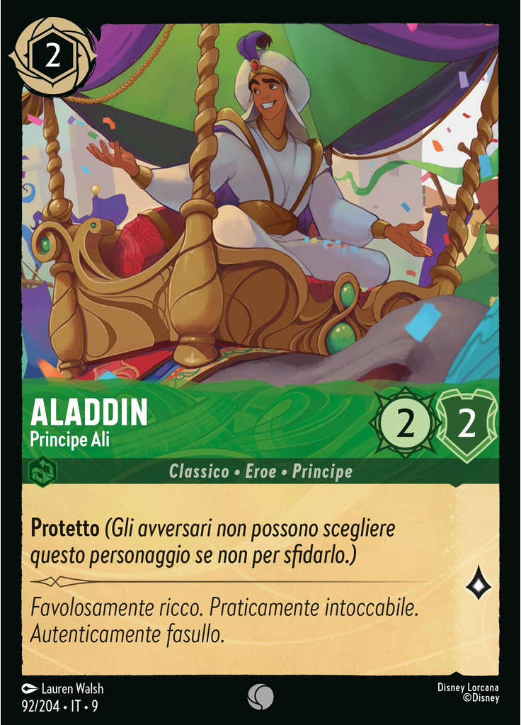 Aladdin - Prince Ali (Foil)