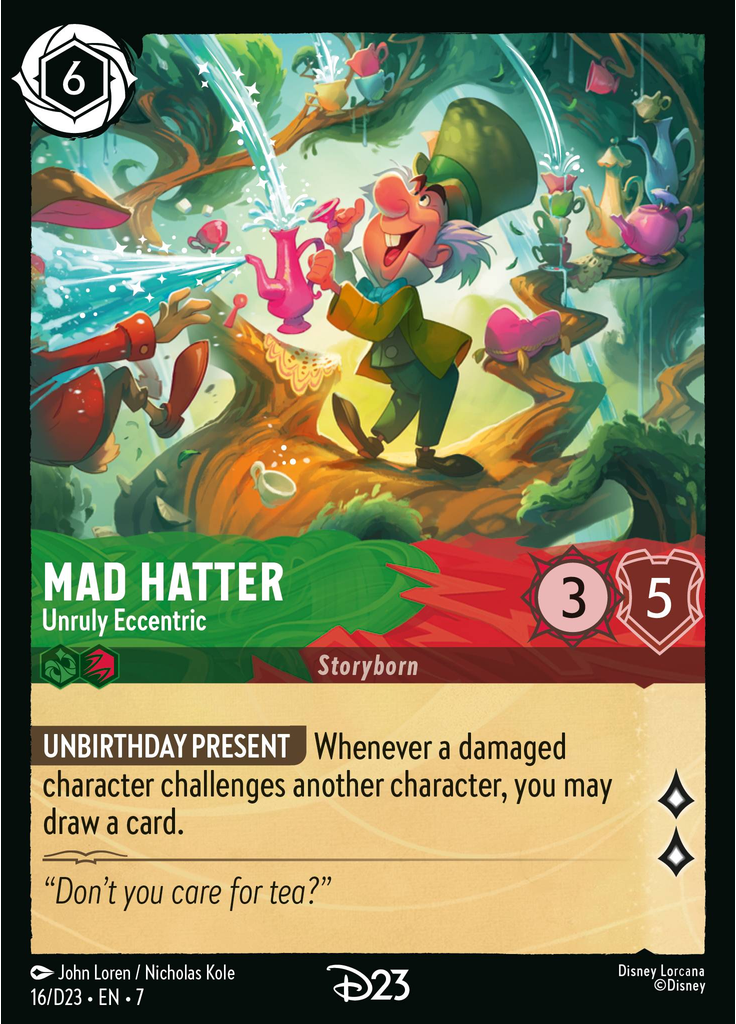 Mad Hatter - Unruly Eccentric