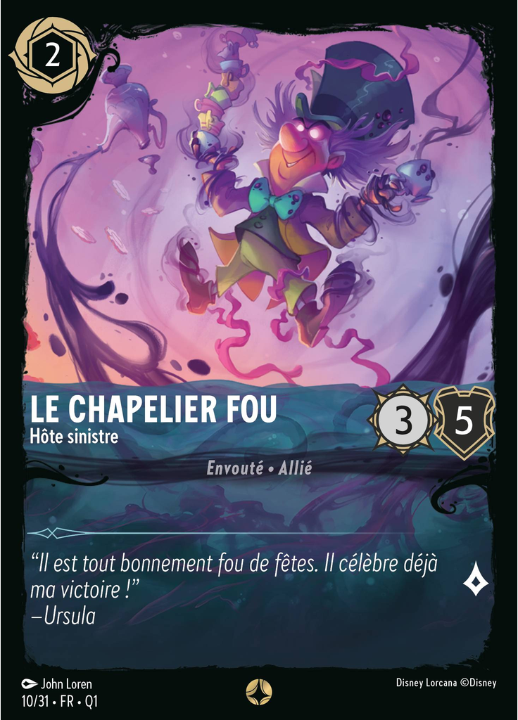 Mad Hatter - Sinister Host