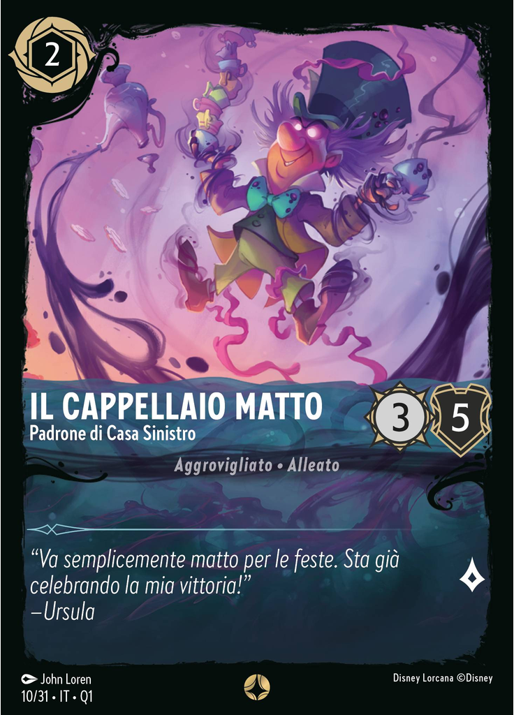 Mad Hatter - Sinister Host