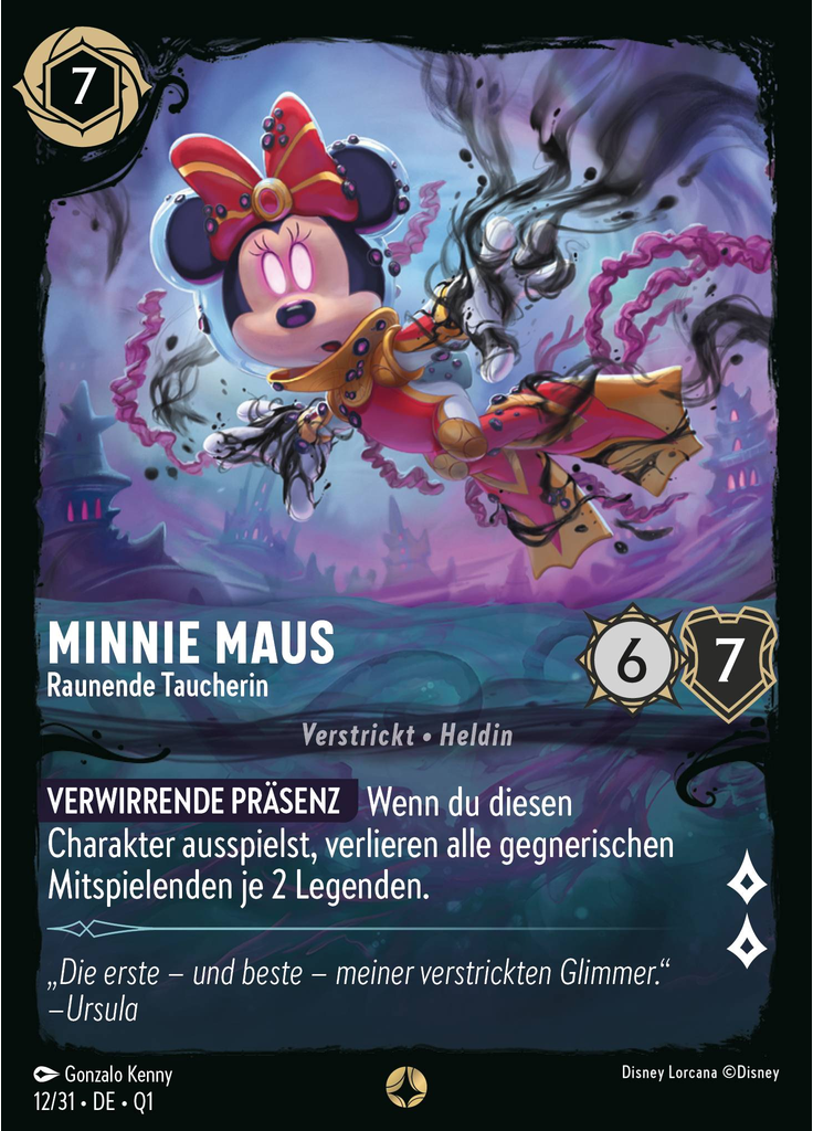 Minnie Mouse - Wild-Eyed Diver