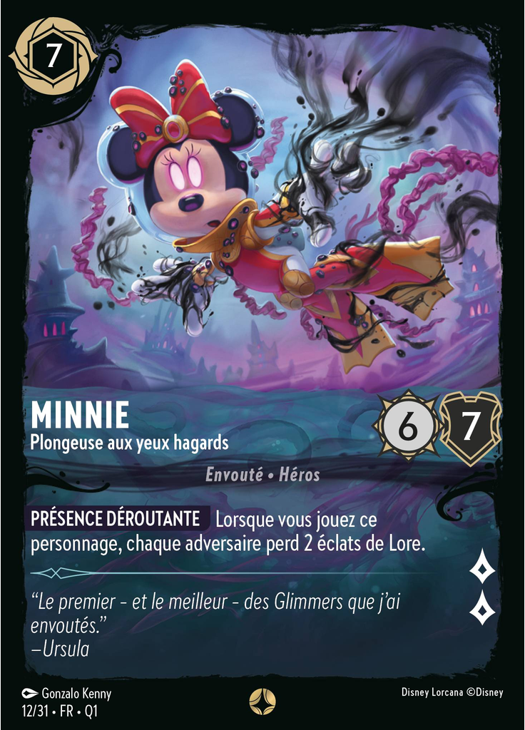 Minnie Mouse - Wild-Eyed Diver
