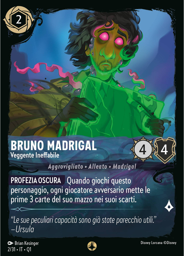 Bruno Madrigal - Unspeakable Seer