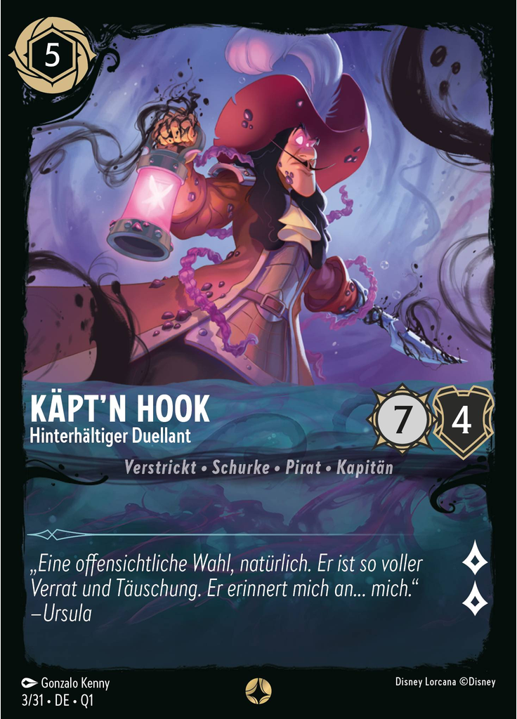 Captain Hook - Devious Duelist