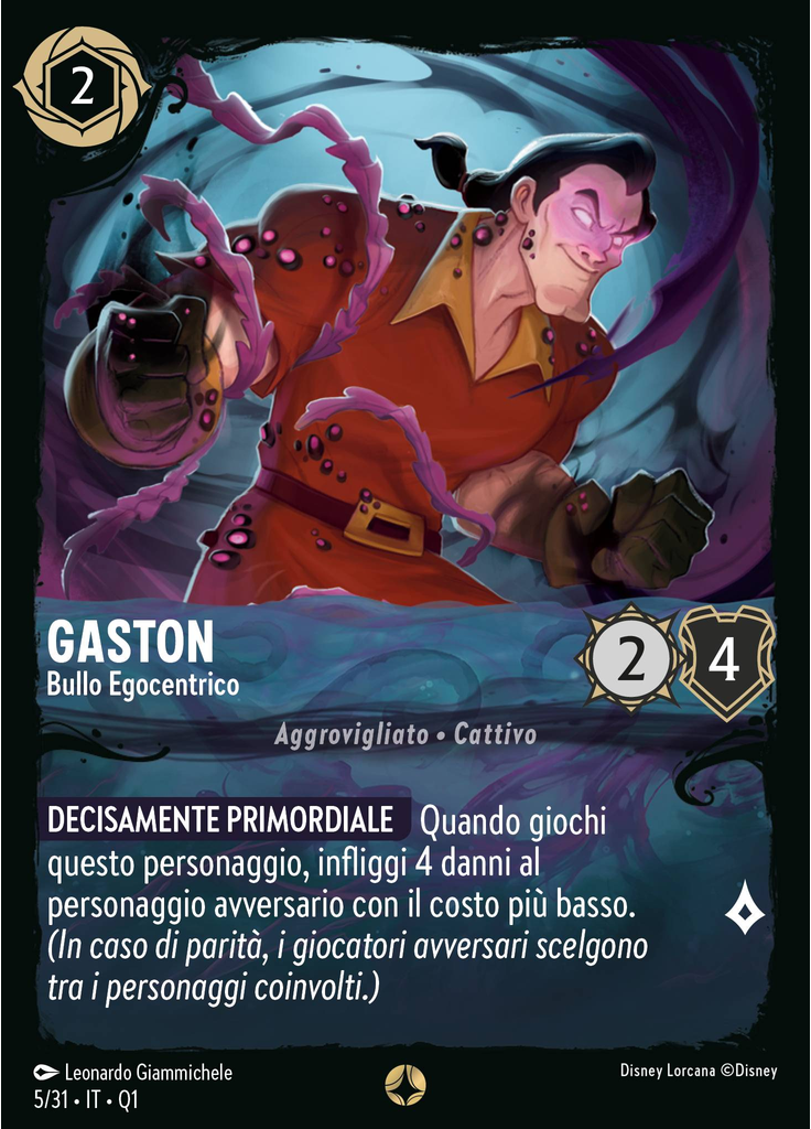 Gaston - Egotistical Bully