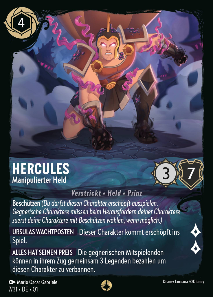 Hercules - Manipulated Hero