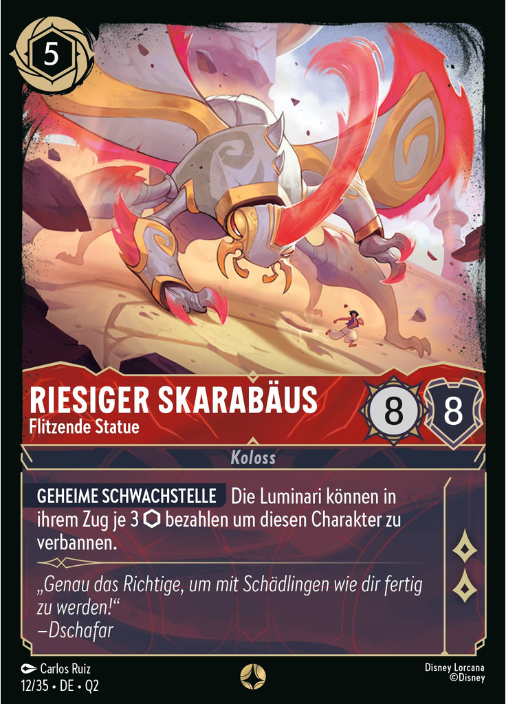 Monumental Scarab - Skittering Statue
