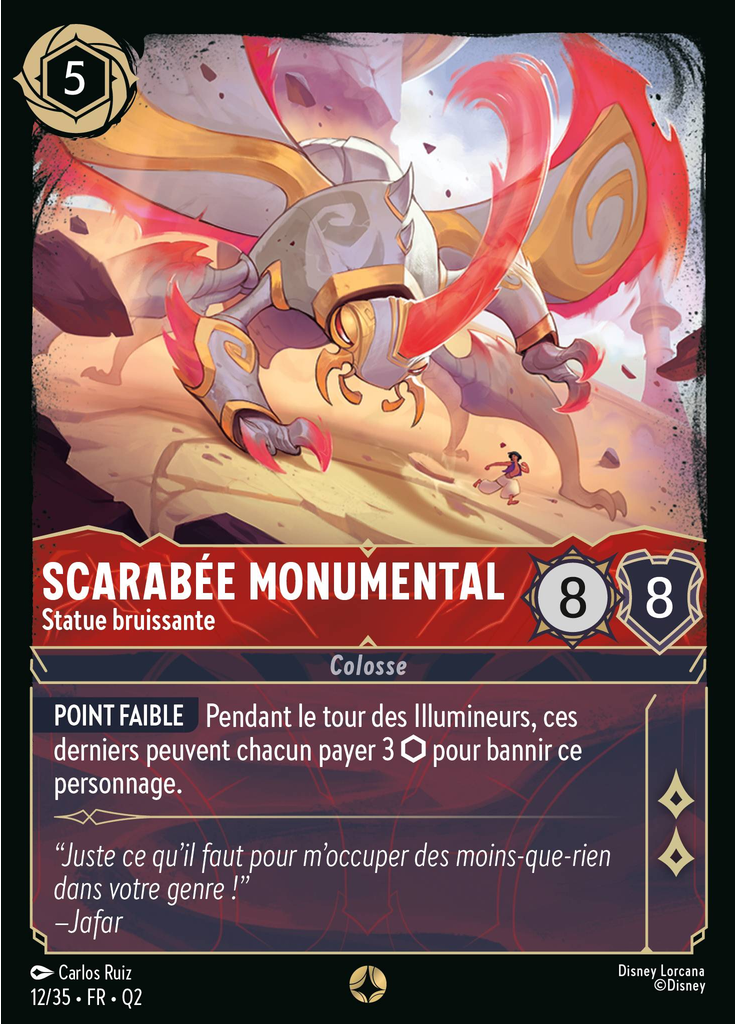 Monumental Scarab - Skittering Statue
