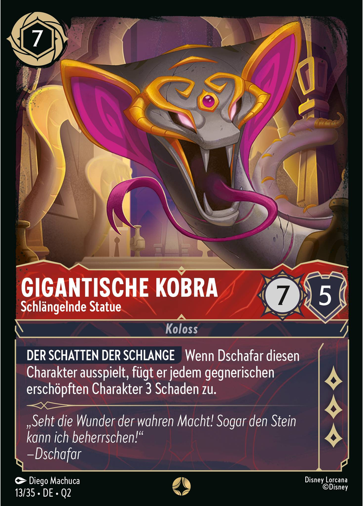 Gargantuan Cobra - Slithering Statue