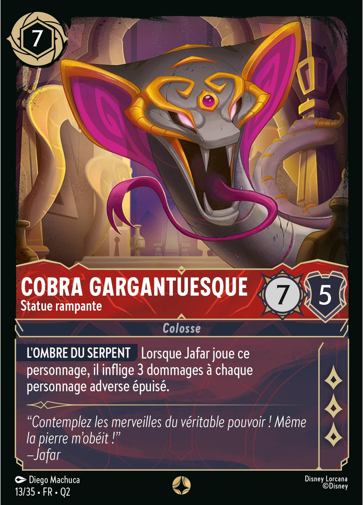 Gargantuan Cobra - Slithering Statue