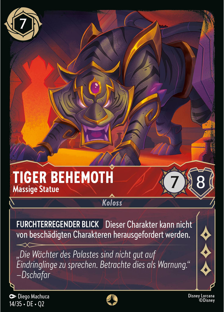 Tiger Behemoth - Hulking Statue