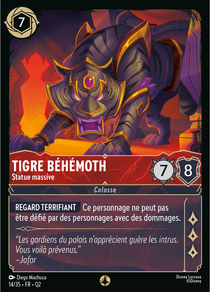 Tiger Behemoth - Hulking Statue