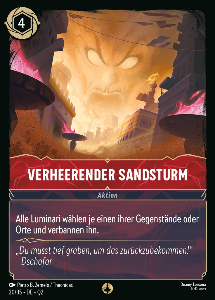 Disastrous Sandstorm