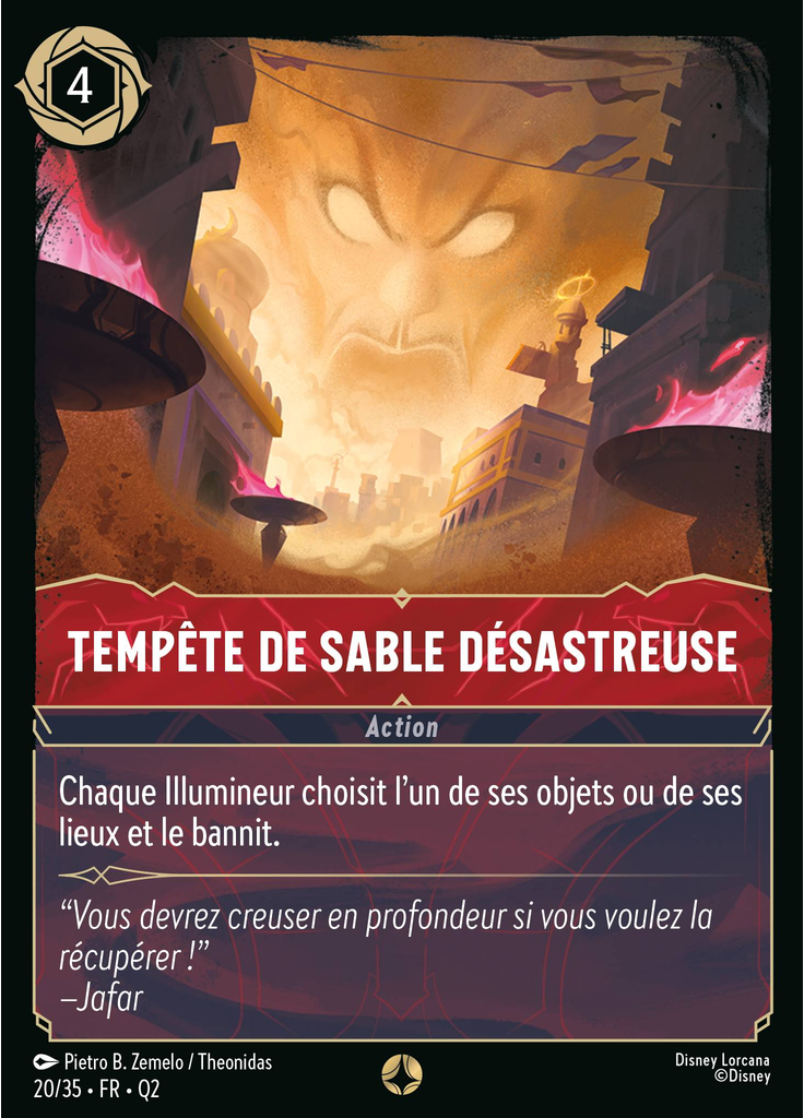 Disastrous Sandstorm
