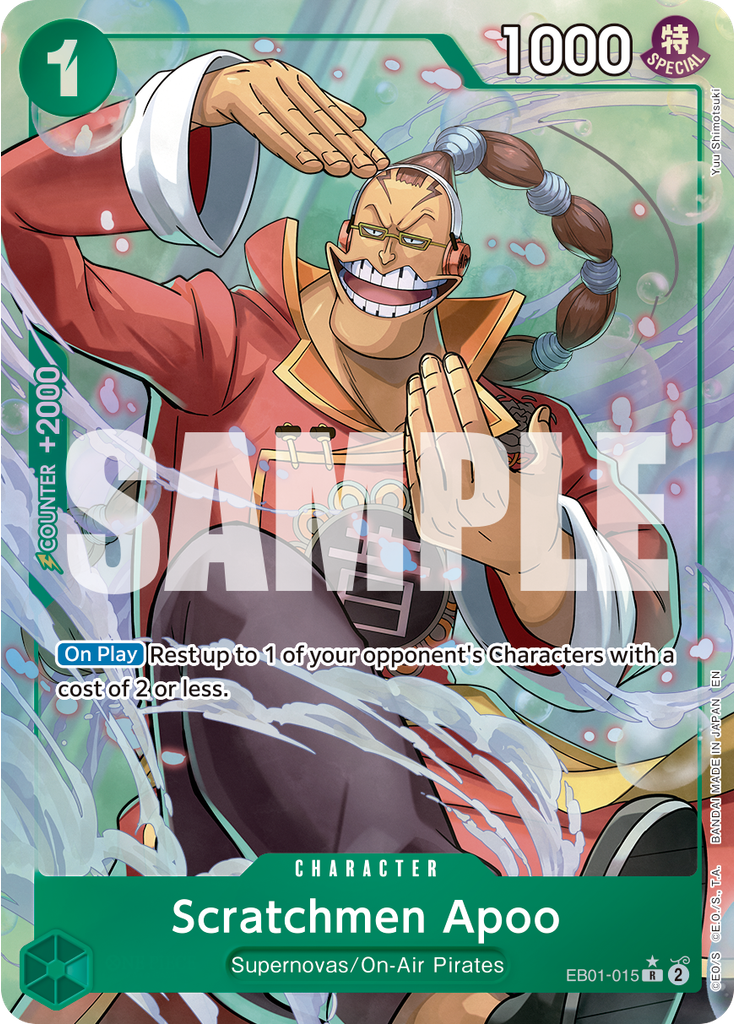 Scratchmen Apoo (Alternate Art (PRB-02))
